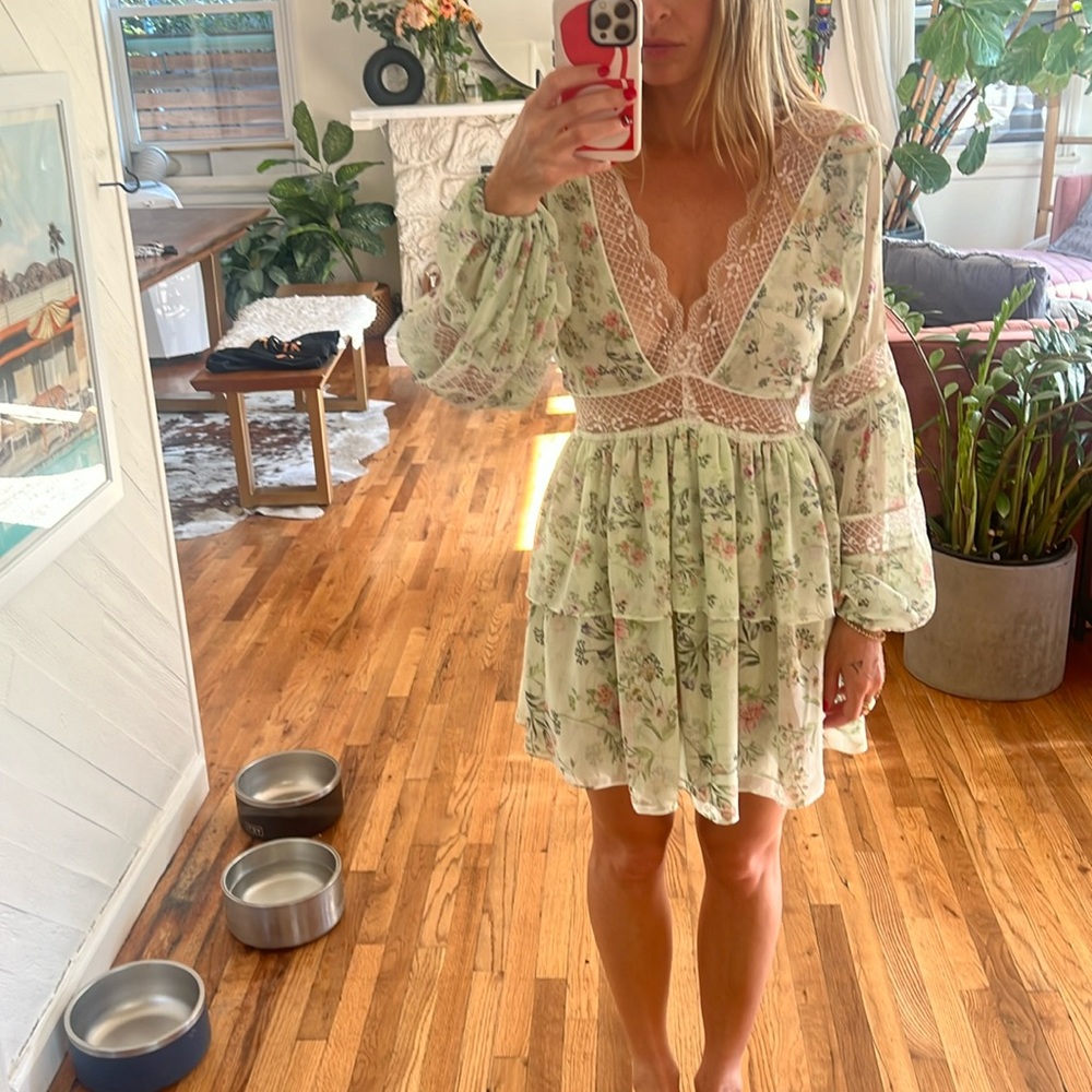 MISA Los Angeles Sia Mini Dress - size XS